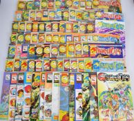 Ninety Thundercats comics by Marvel UK, together with three annuals