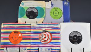 Fifty Tamla Motown TMG records including The Spinners Sweet Thing, Martha Reeves I Gotta Let You Go,