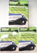 [Rolls-Royce] Phantom II Continental by Andre Blaize, published 2015 in 2 folio volumes, hardback in