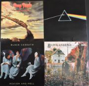 Thirty seven Rock, Heavy Rock and Prog Rock LPs including Black Sabbath Heaven & Hell and Black