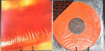 The Cure - Kiss Me Kiss Me Kiss Me (FIXH13) limited edition Orange Vinyl double LP with bonus 12