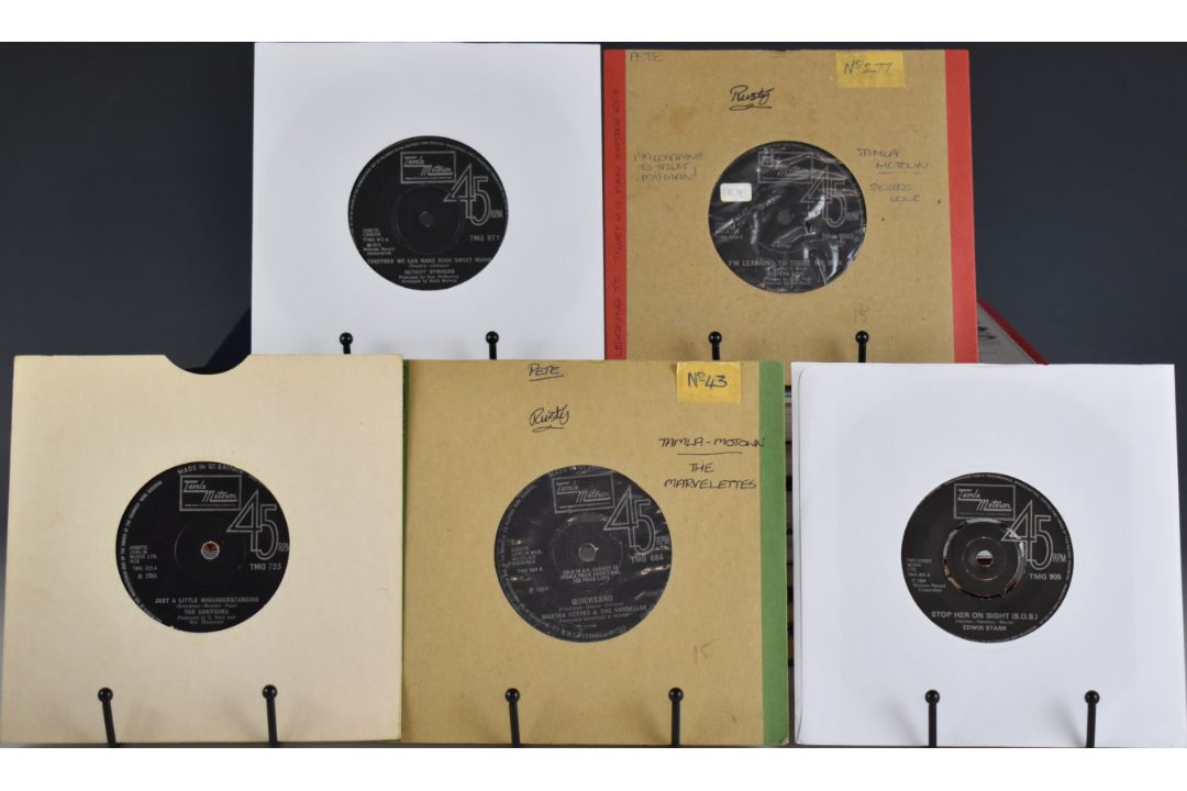 Fifty three UK Tamla Motown 7" records some Northern Soul Crossover including two Gladys Knight Just - Image 2 of 3