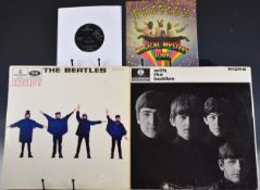 The Beatles - Six LPs comprising With The Beatles (PMC 1206) UK first press with MKT tax code,