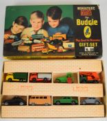 Budgie Miniature Die-cast Models Gift Set No.8B containing eight vehicles, in original box.