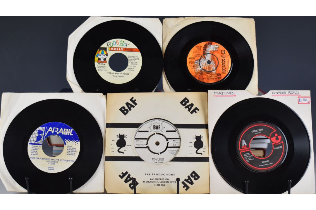 Ten Reggae / Roots / Dub 7" singles comprising The Swing Cats Swing Low b/w Swan Lake (Baf) UK - Image 1 of 2