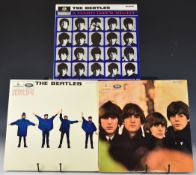 The Beatles - Three early albums, all with VG+ covers and vinyl comprising Beatles For Sale (PMC