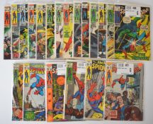 Twenty silver age The Amazing Spider-Man comics by Marvel, comprising issues #80-99