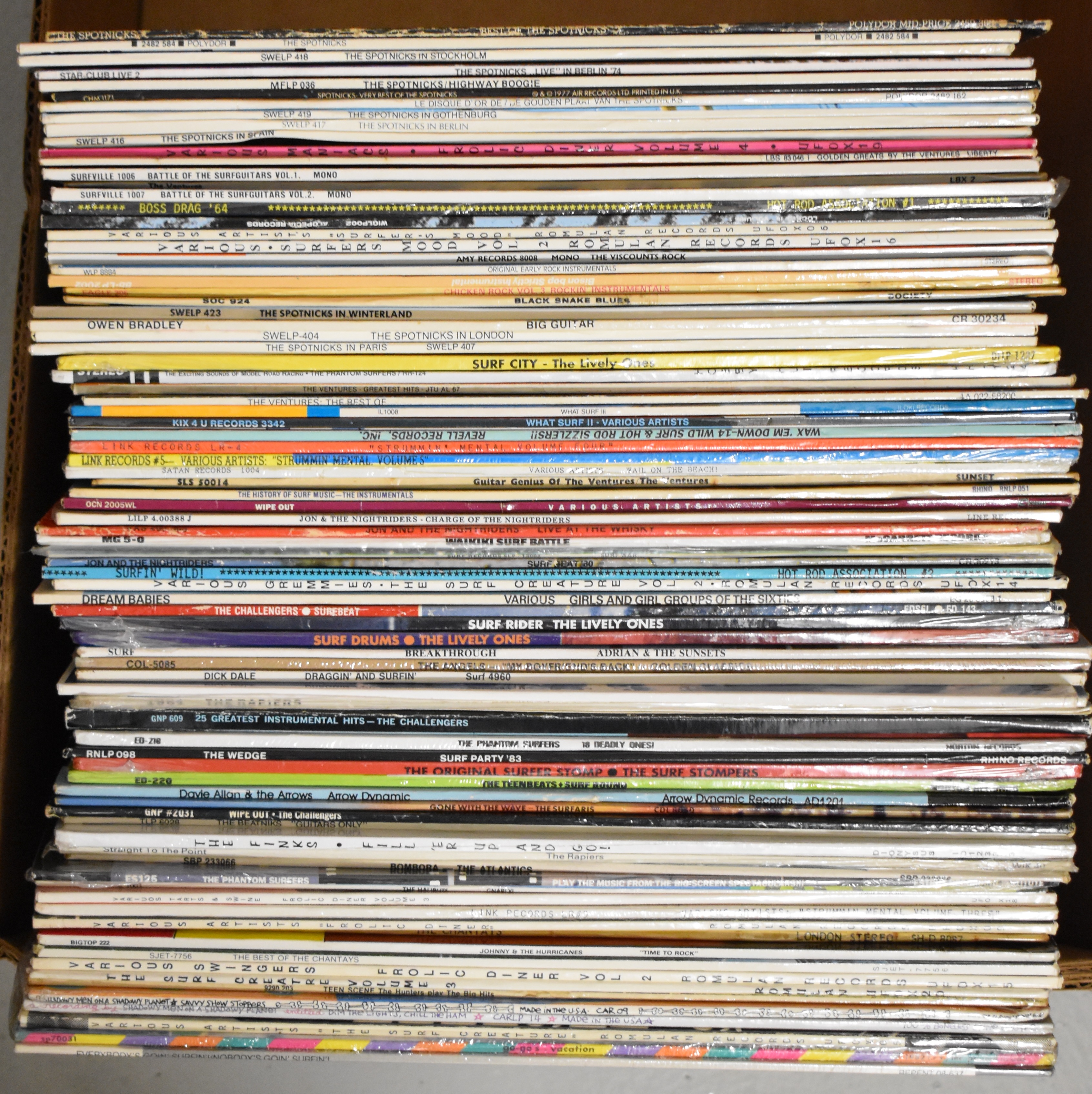 Approximately seventy LPs including Surf / Beach / Shag including, thirteen Spotnicks, Chantays (SHD - Image 3 of 3