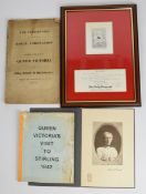 'The Ceremonies To Be Observed at The Royal Coronation of Her Majesty Queen Victoria' with hand