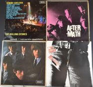 The Rolling Stones - Four LPs comprising Sticky Fingers (COC 59100), No2 (LK4661) mono, Aftermath (