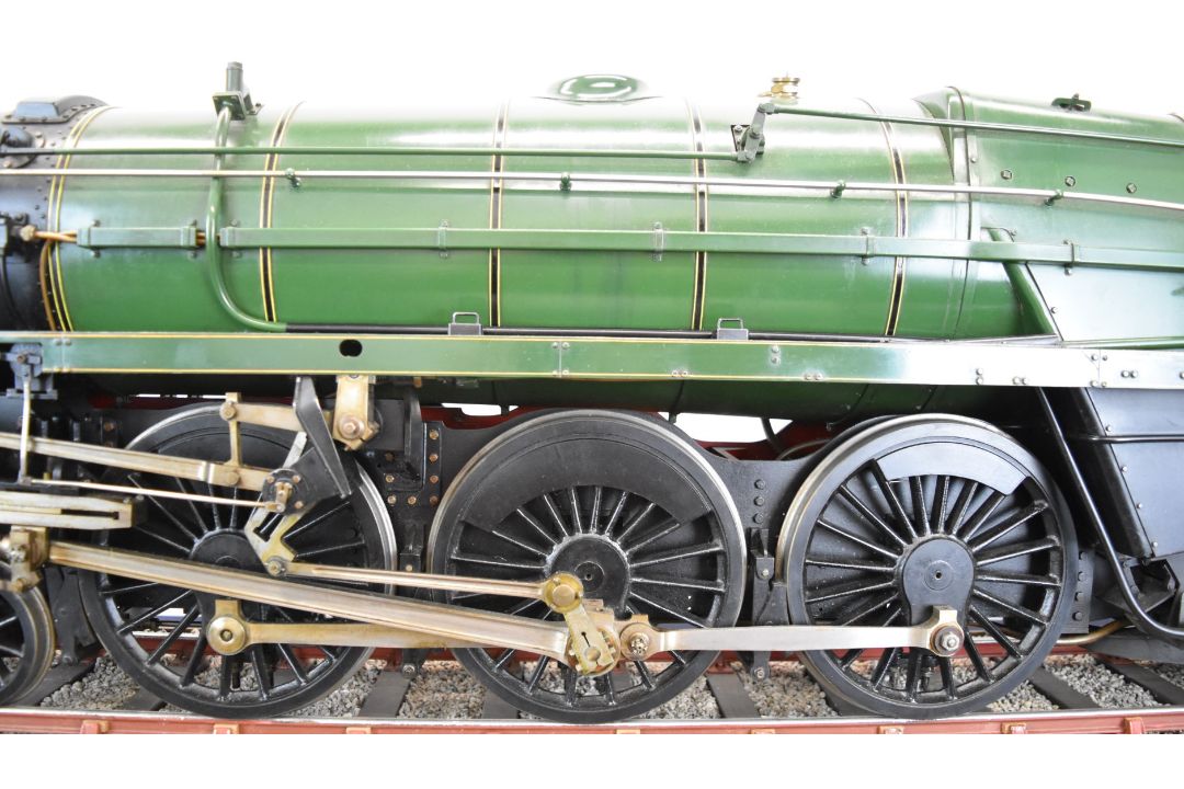 John Adams of Poole exhibition standard 5 inch gauge Britannia class 4-6-2 live steam locomotive and - Image 8 of 47