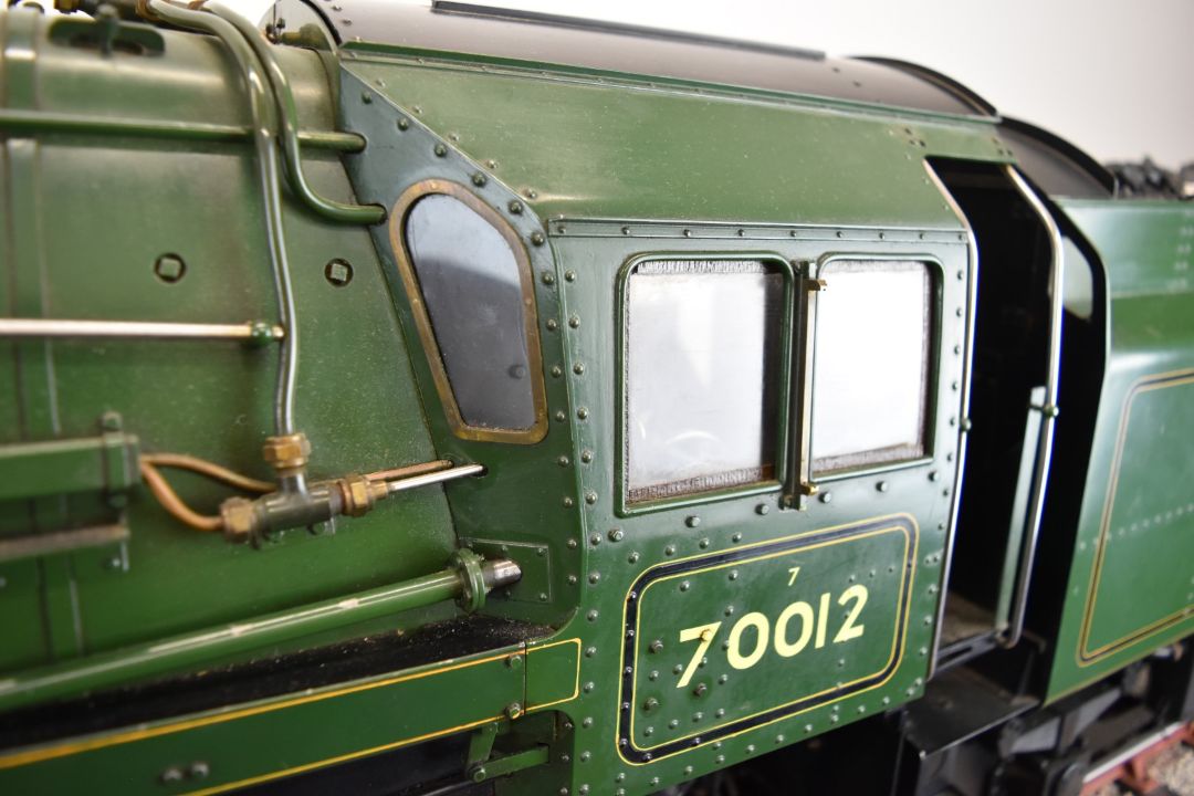 John Adams of Poole exhibition standard 5 inch gauge Britannia class 4-6-2 live steam locomotive and - Image 11 of 47