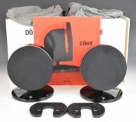 Pair of Focal Dome table top stereo speakers, in original packaging