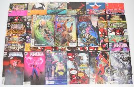 One hundred and forty Modern Age The Amazing Spider-man comics and related titles.