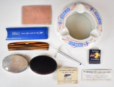Concorde / BOAC advertising / promotional items including Concorde model, autographed pilot card,