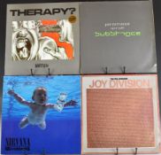 Nine Indie Rock / Punk / Post Punk / Grunge albums comprising Nirvana Nevermind, Joy Division The