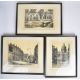 James Priddey (1916-1980) three signed etchings 'Waterloo Street' and 'Paradise Street' both - Image 1 of 5