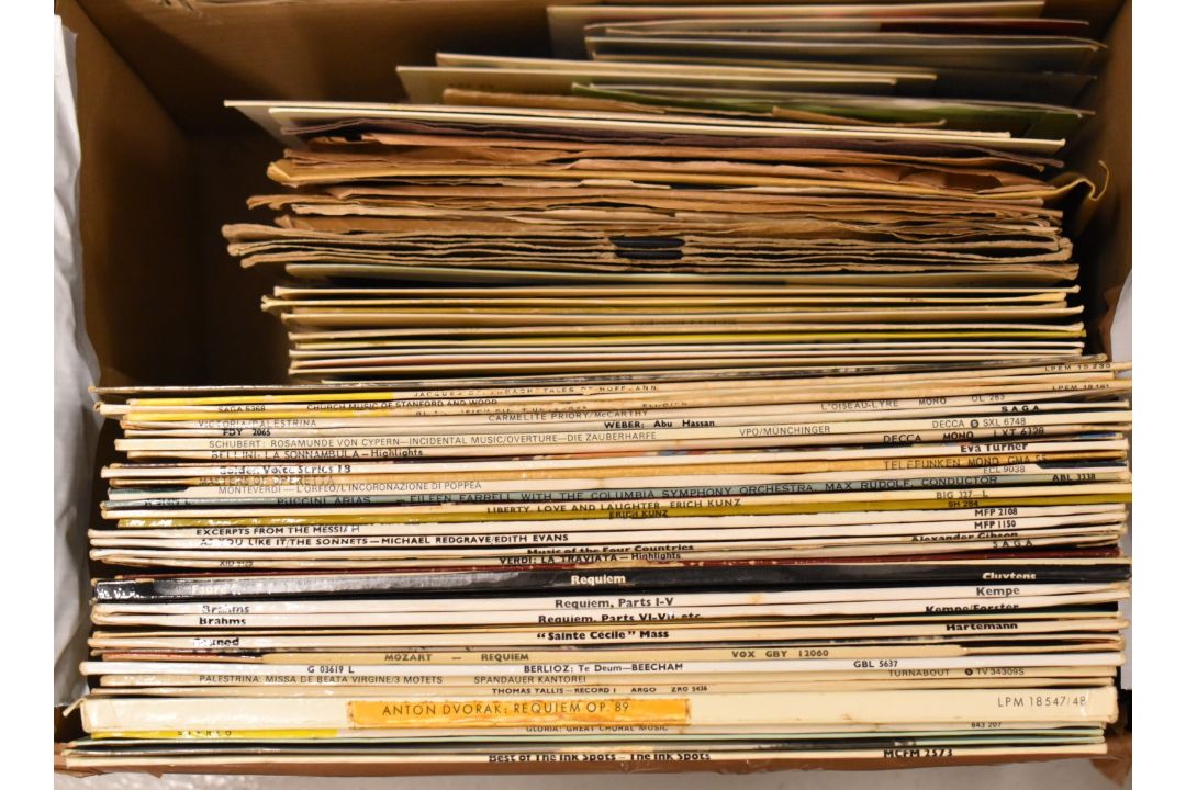 Thirty six Classical LPs comprising twelve each of 10", 7" and 78 vinyl records - Image 3 of 3