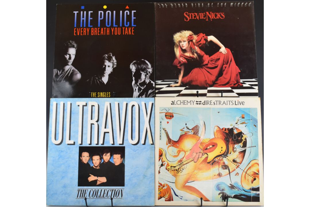 Forty five albums including Dire Straits, Stevie Niks, Ultravox, Police, Blondie, Kate Bush, Tears - Image 1 of 3