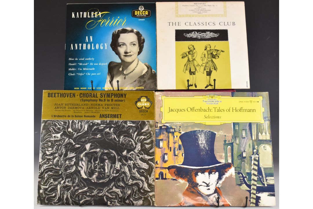 Thirty six Classical LPs comprising twelve each of 10", 7" and 78 vinyl records - Image 2 of 3