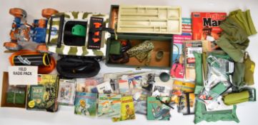 A collection of vintage Palitoy Action Man clothing, vehicles and accessories including special