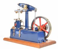 Stuart Turner live steam standard beam engine with Watt's parallel motion, cylinder drain cocks,