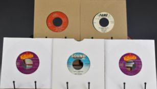 Over one hundred and twenty mainly USA release Soul and Tamla Motown legal reissue 7