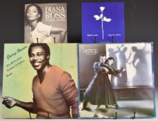 Sixteen LPs including OMD, Visage, George Benson, Doobie Brothers, Eurythmics, Jean Michel Jarre,