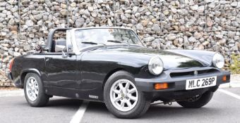 1976 MG Midget 1.5, registration number MLC 269P, with V5c. Last MOT expired 18/01/2021 but now
