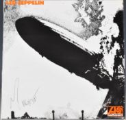 Led Zeppelin - Led Zeppelin (Atlantic 588171 stereo) UK second release with red / plum label, orange