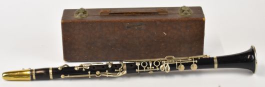 Laube clarinet, in case