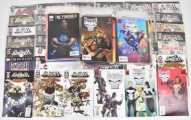 One hundred and fifty The Punisher comics by Marvel to include War Journal