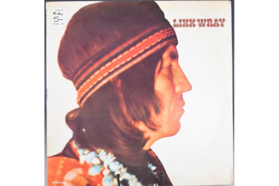 Link Wray - USA issue first release LP with die cut gatefold cover around face, sterling stamped - Image 1 of 4