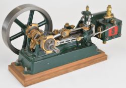 Stuart Turner No 9 live steam single cylinder mill engine, with flyball governor and boiler feed