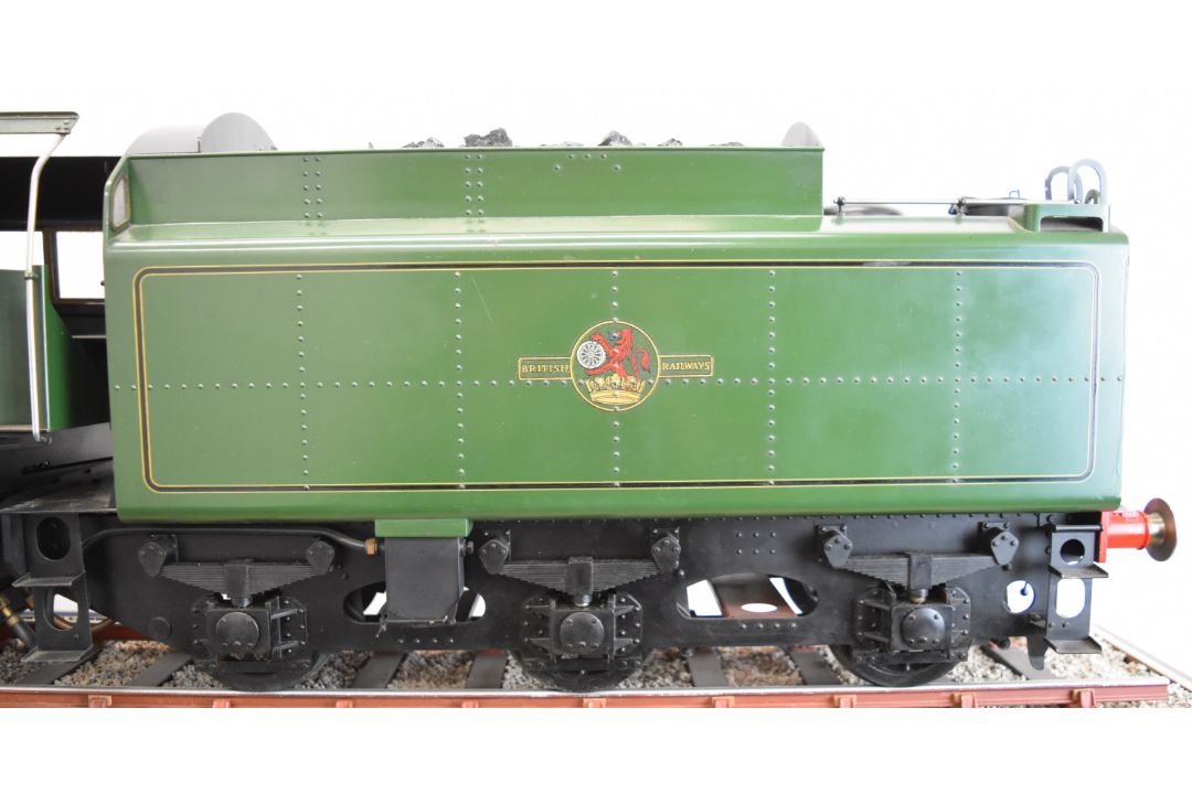 John Adams of Poole exhibition standard 5 inch gauge Britannia class 4-6-2 live steam locomotive and - Image 20 of 47