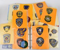 Collection of approximately 250 American tribal and other police badges including including Arizona,