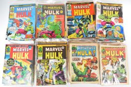 One-hundred and eighty-seven The Mighty World of Marvel Starring The Incredible Hulk comics,