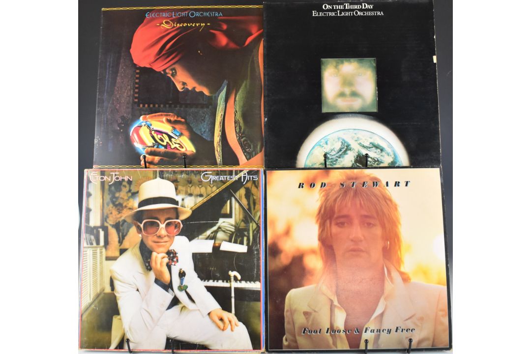 Twenty eight Rock LPs including The Beatles Yeah! Yeah! Yeah! A Hard Day's Night and Sgt Pepper's - Image 3 of 4