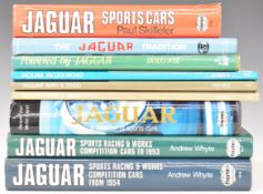 Jaguar Sports Racing & Works Competition Cars To 1953 together with From 1954 by Andrew Whyte.