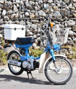 1990 Yamaha QT50 50cc moped, registration number G432 ANK, with V5C. MOT expired 10/06/22.