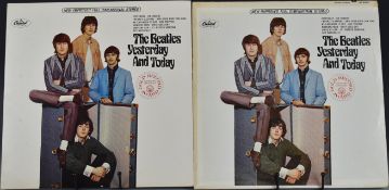 The Beatles - Two USA reissues of Yesterday & Today (both ST2553) one has Apple label and one orange