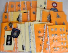 Approximately two hundred British police cloth, metal and enamelled badges including Special