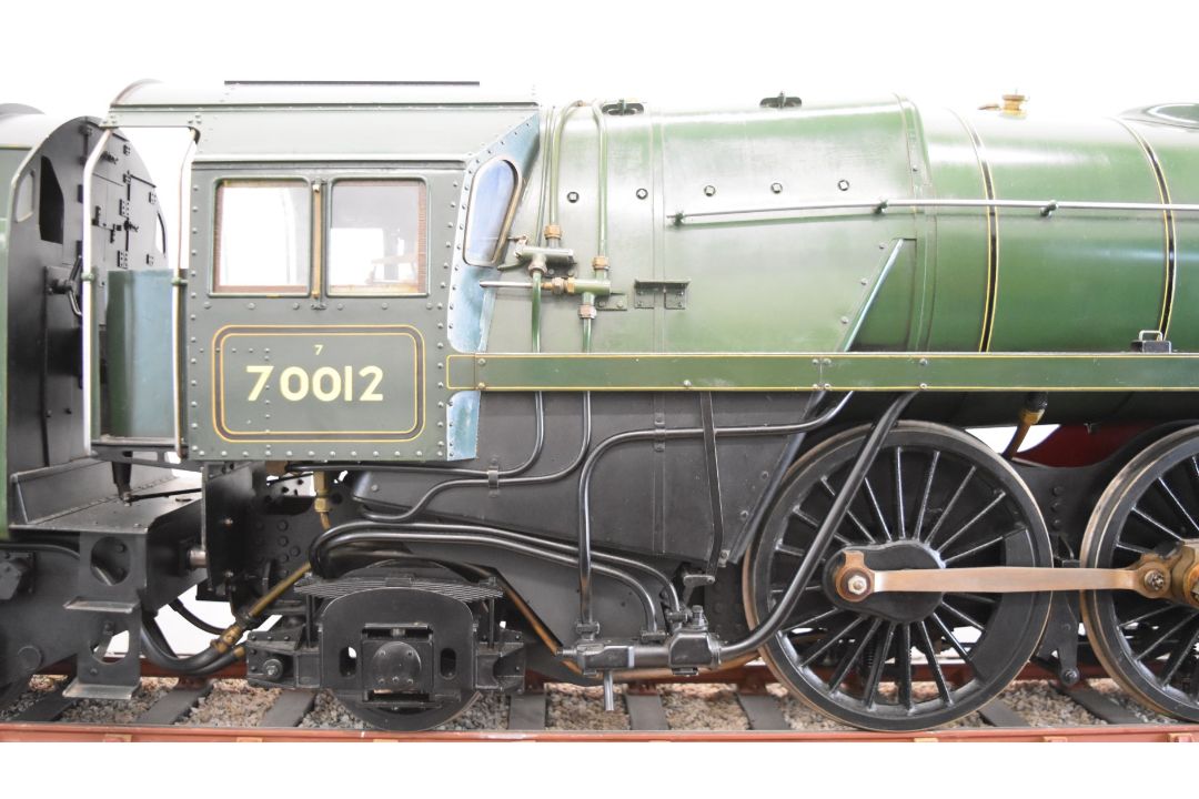 John Adams of Poole exhibition standard 5 inch gauge Britannia class 4-6-2 live steam locomotive and - Image 36 of 47