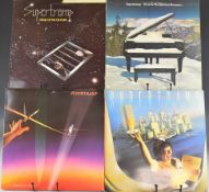 Six Rock LPs comprising Supertramp Famous Last Words, Breakfast In America, Even In The Quietest