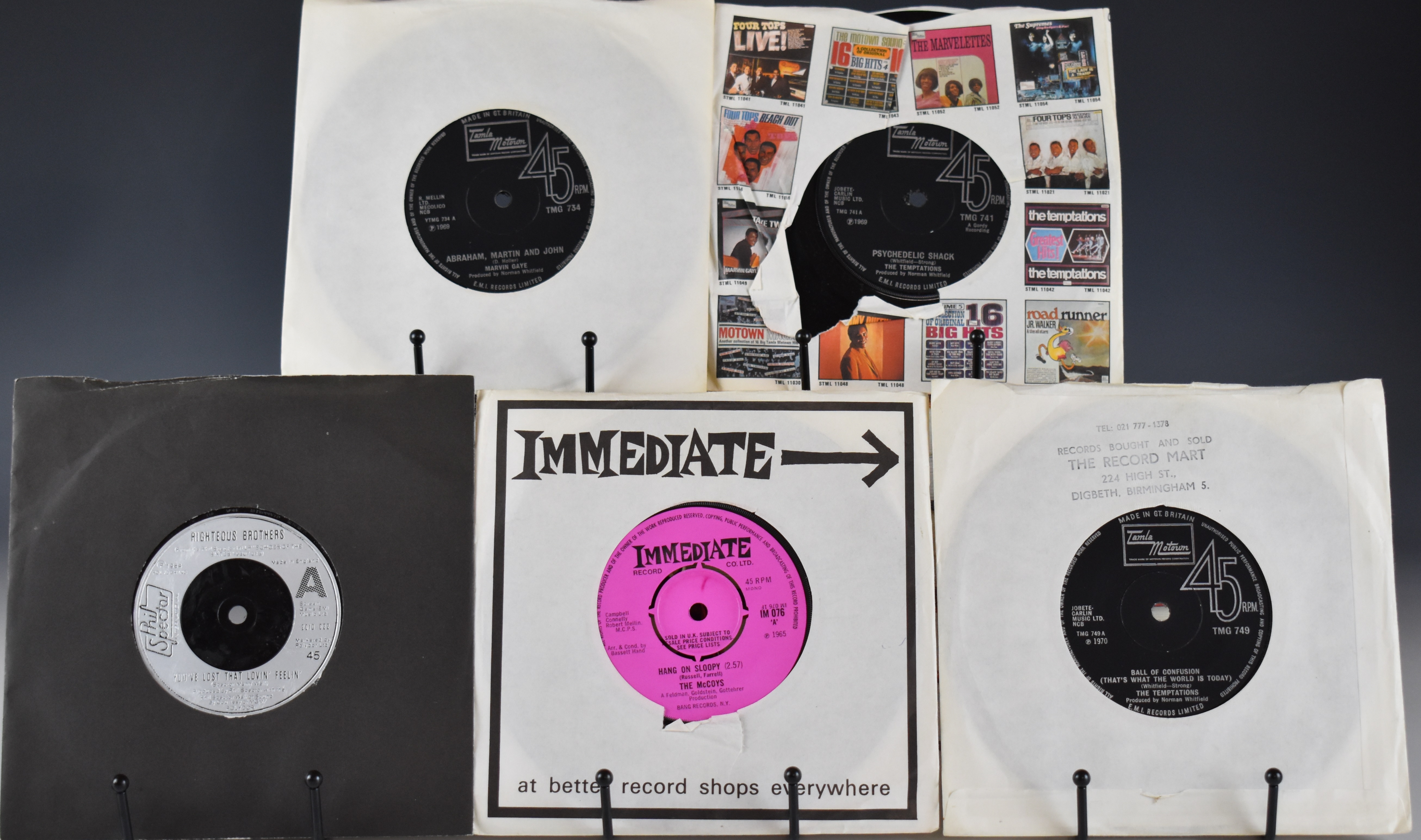 Approximately 100 mainly 1960s 7" singles on Decca, Immediate, Deram, Tamla, Stax, CBS, Pye, - Image 2 of 2