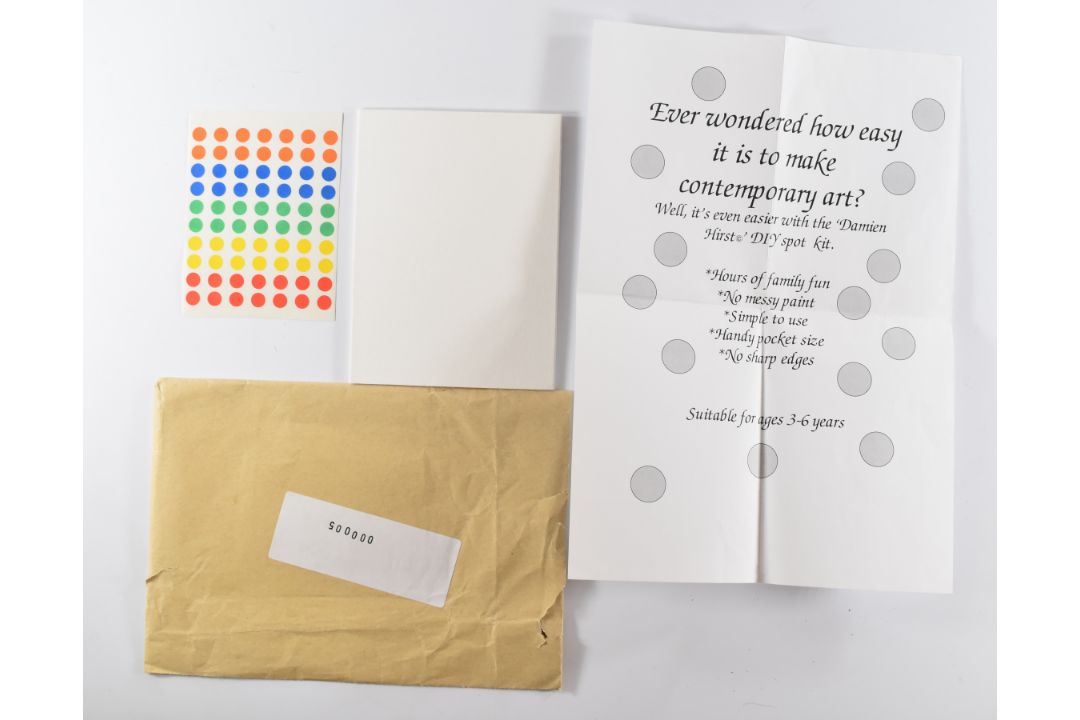 Damien Hirst interest DIY spot kit, presented as a tonge in cheek Christmas gift by the the - Image 1 of 4