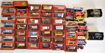Over Fifty Matchbox Models of Yesteryear diecast model trucks and vans, the majority being Code 3