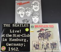 The Beatles - Three German issued LPs comprising Beatles '65 (Odeon IC 072-04 201), Live Im Star