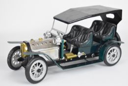 Mamod SA1LK live steam four seat limousine car, overall length 39cm