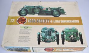 Airfix Connoisseurs Series 1:12 scale 1930 Bentley 4.5L Supercharged plastic model kit 2001,